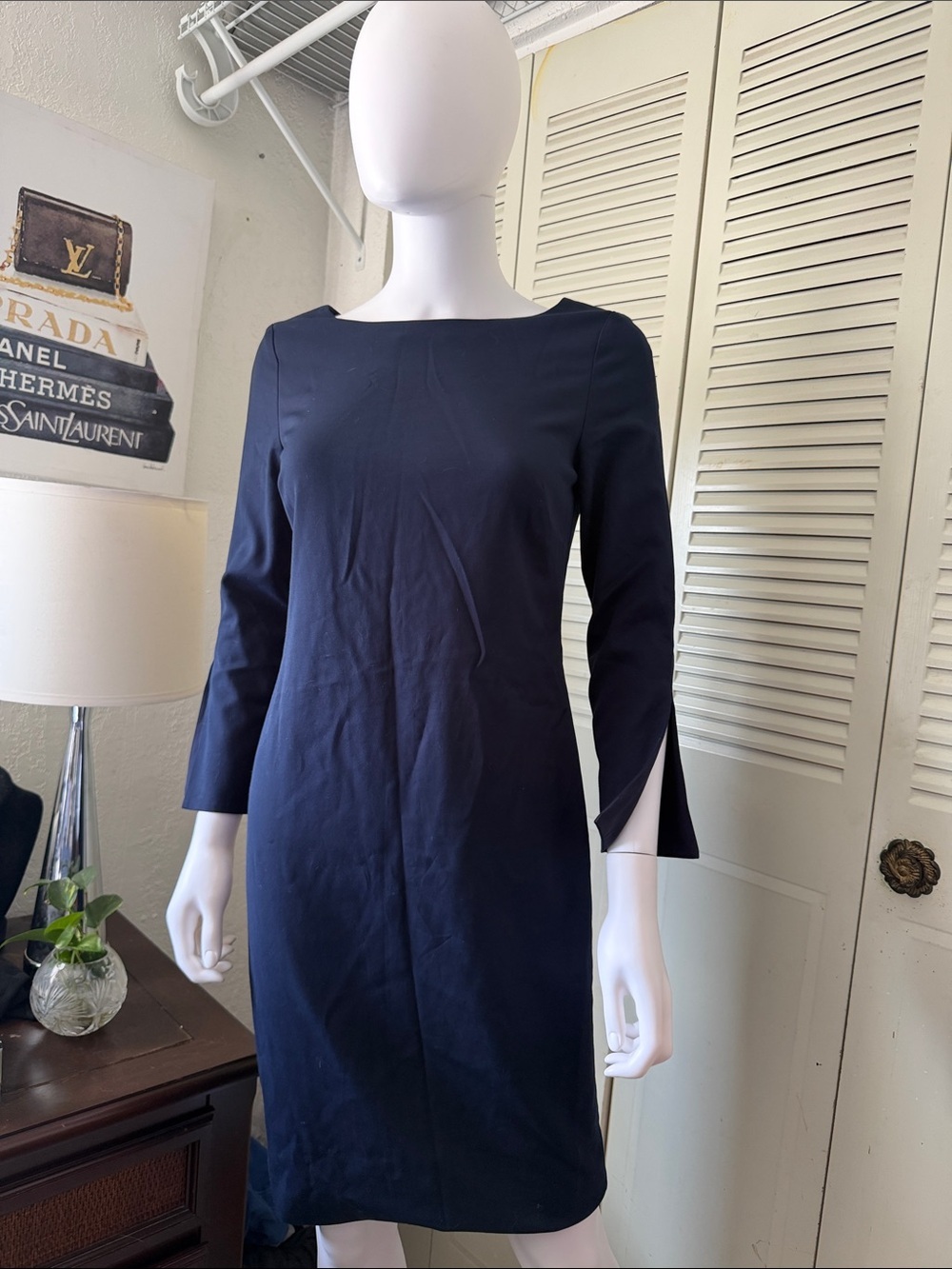 Banana republic Dress navy blue size 2P